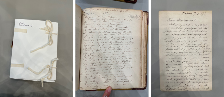 Pages of handwritten notes